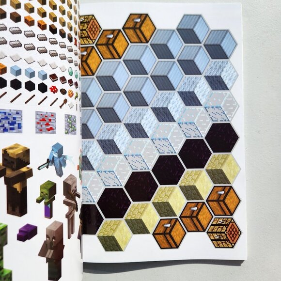 NEW Minecraft Official Survival Activity Adventure Sticker Book 500 stickers - Picture 9 of 14